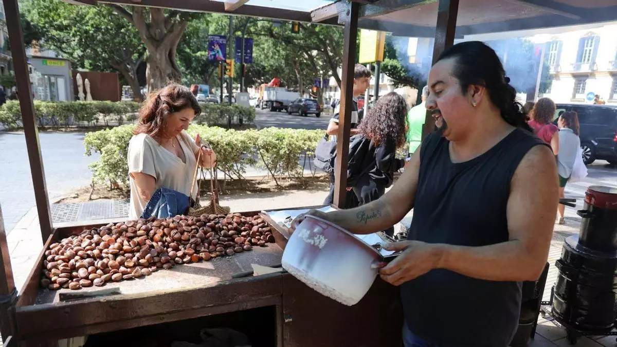 Why Málaga and the Costa del Sol Are Magical at Christmas - Local Chestnut Stands!